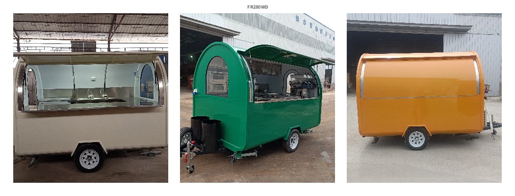 FR280WD food trailers for sale